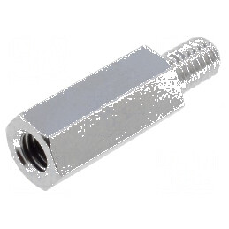 Piuliță Distanțieră 18mm Filetată M5 Intern și M5 Extern - Accesorii Montaj  | Electronic-mag.ro | Componente Electronice