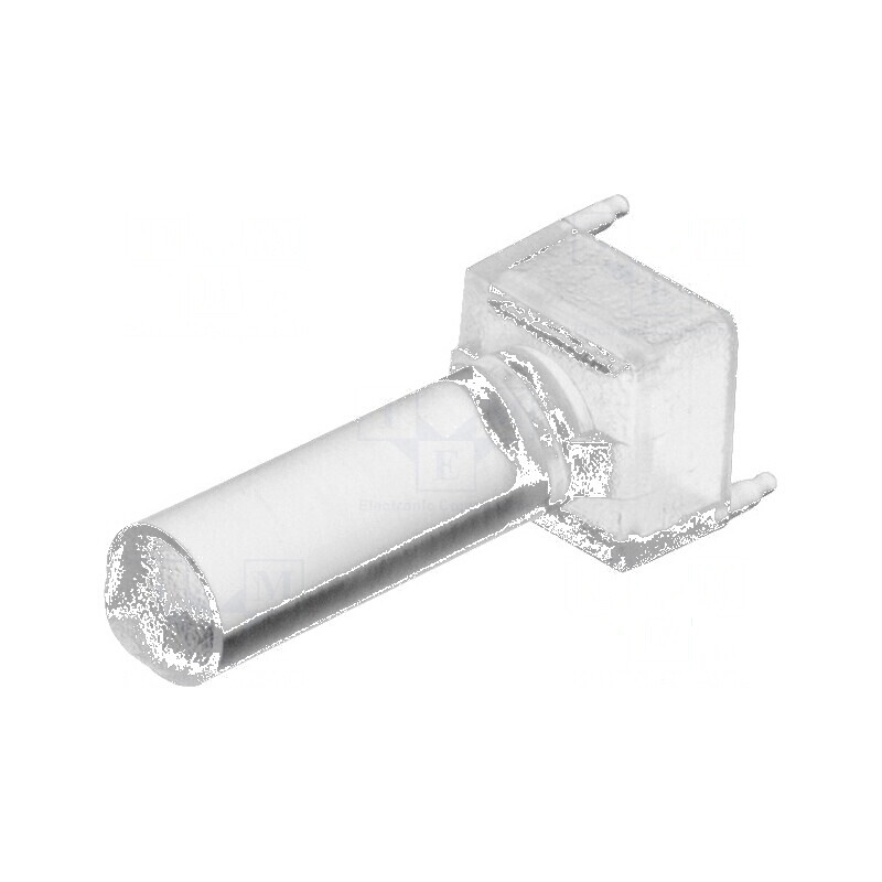 Tub LED rotund Ø3mm cu parte frontală convexă pentru iluminat eficient | Electronic-mag.ro | Componente Electronice