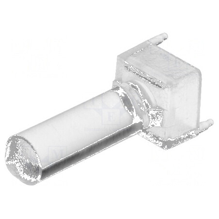 Tub LED rotund Ø3mm cu parte frontală convexă pentru iluminat eficient | Electronic-mag.ro | Componente Electronice