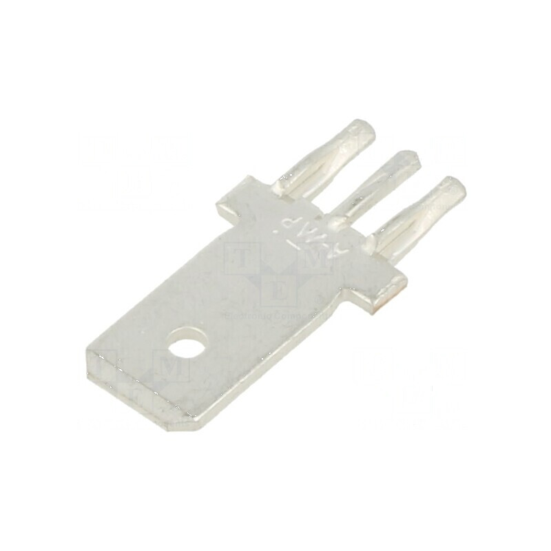 Terminal plat 6,3mm 0,8mm tată THT bronz-fosfor fără drept - Componentă electronică profesională | Electronic-mag.ro | Componente Electronice Terminal plat 6,3mm 0,8mm tată THT bronz-fosfor fără drept - Componentă electronică profesională | Electronic-mag.ro | Componente Electronice