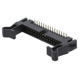 Conector IDC Soclu Tată 30 PIN Drept cu Ejector SMT 2mm - Componentă Electronică Profesională | Electronic-mag.ro | Componente Electronice