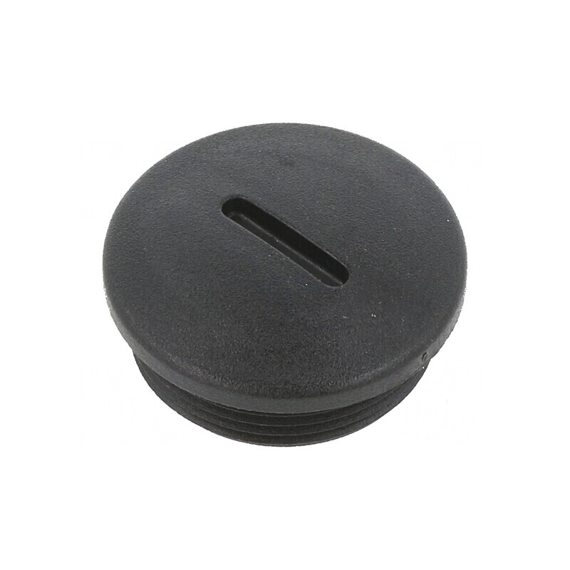 Capac de protecție M32 1,5 IP54 din poliamidă neagră V-N-FS, 11mm - accesoriu electric profesional | Electronic-mag.ro | Componente Electronice