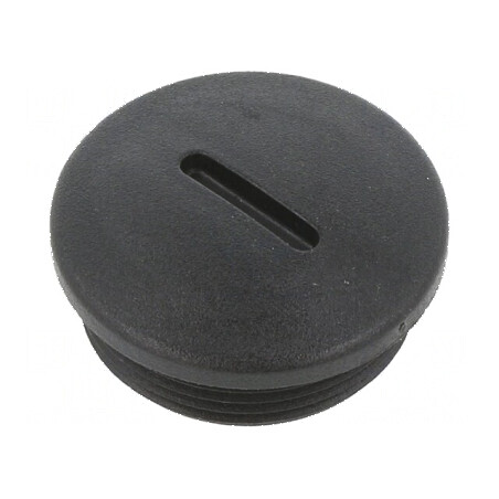 Capac de protecție M32 1,5 IP54 din poliamidă neagră V-N-FS, 11mm - accesoriu electric profesional | Electronic-mag.ro | Componente Electronice