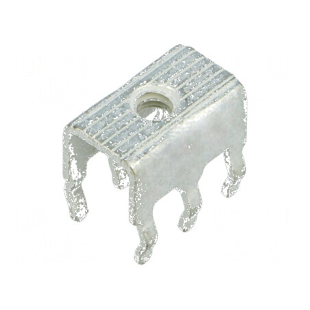 Terminal cu șurub THT, argintie - Conector profesional pentru aplicații electrice | Electronic-mag.ro | Componente Electronice