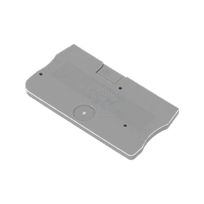 Placă extremitate gri 2,2mm PT - Accesoriu profesional pentru construcții | Electronic-mag.ro | Componente Electronice