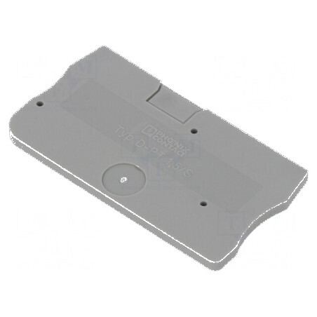 Placă extremitate gri 2,2mm PT - Accesoriu profesional pentru construcții | Electronic-mag.ro | Componente Electronice