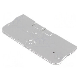 Placă extremitate gri pentru construcții - Lățime: 2,2mm PT | Electronic-mag.ro | Componente Electronice
