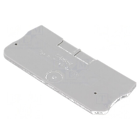 Placă extremitate gri pentru construcții - Lățime: 2,2mm PT | Electronic-mag.ro | Componente Electronice