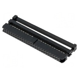 Conector IDC Mufă Mamă 50 PIN pentru Cablu Bandă 1mm - Componente Electronice Profesionale | Electronic-mag.ro | Componente Electronice