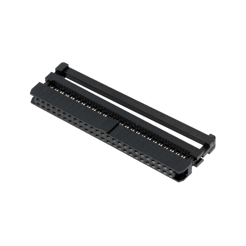 Conector IDC Mufă Mamă 50 PIN pentru Cablu Bandă 1mm - Componente Electronice Profesionale | Electronic-mag.ro | Componente Electronice