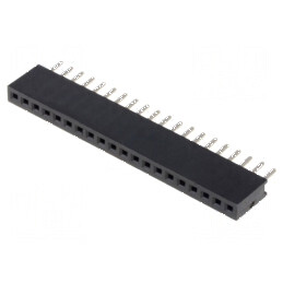 Conector şiruri pini soclu mamă 20 pini 1,27mm THT 1x20 | Electronic-mag.ro | Componente Electronice