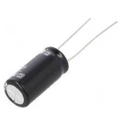 Condensator Electrolitic THT 10uF 450VDC Ø10x20mm ±20% 8000h - Componentă Electronică de Înaltă Performanță | Electronic-mag.ro | Componente Electronice