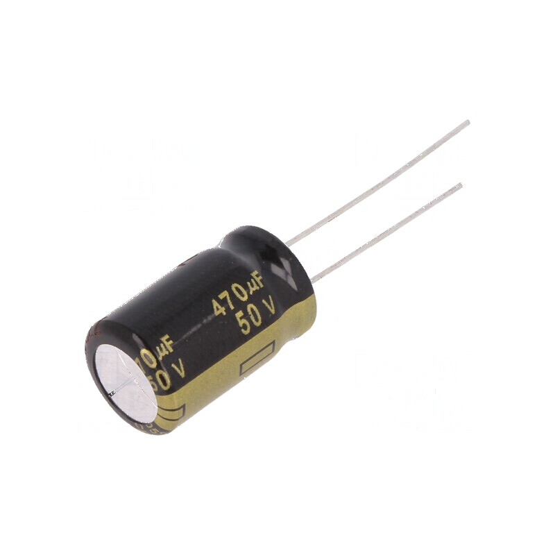 Condensator Electrolitic Low ESR THT 470uF 50VDC Ø12,5x20mm pentru Circuit Electric | Electronic-mag.ro | Componente Electronice Condensator Electrolitic Low ESR THT 470uF 50VDC Ø12,5x20mm pentru Circuit Electric | Electronic-mag.ro | Componente Electronice
