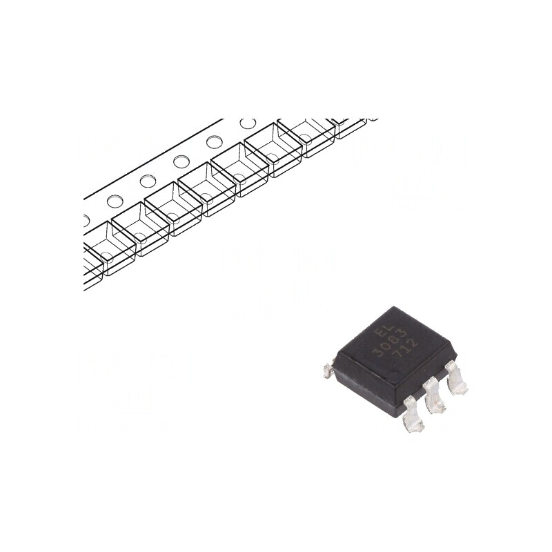"Optotriac 5kV pentru comutare în zero, configurație Gull Wing, 6 canale - Model 1" | Electronic-mag.ro | Componente Electronice