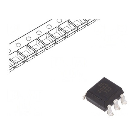 "Optotriac 5kV pentru comutare în zero, configurație Gull Wing, 6 canale - Model 1" | Electronic-mag.ro | Componente Electronice
