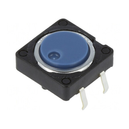 Microîntrerupător TACT SPST 2 Pozitii 0,05A 12VDC THT 0,7N 4,3mm - Comutator Compact pentru Circuit Electric | Electronic-mag.ro | Componente Electronice