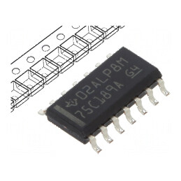Interfață receptor RS232 1000kbps SOIC14 pentru comunicații de linie | Electronic-mag.ro | Componente Electronice