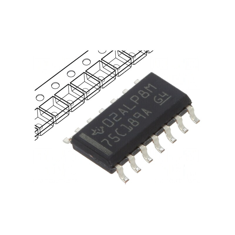 Interfață receptor RS232 1000kbps SOIC14 pentru comunicații de linie | Electronic-mag.ro | Componente Electronice Interfață receptor RS232 1000kbps SOIC14 pentru comunicații de linie | Electronic-mag.ro | Componente Electronice