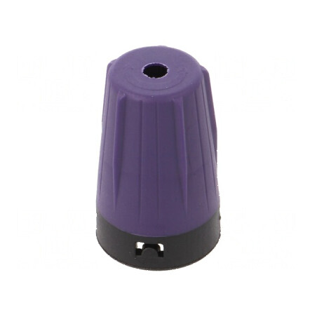Clemă de prindere pentru cablu violet rearTWIST - Soluție organizare cabluri | Electronic-mag.ro | Componente Electronice