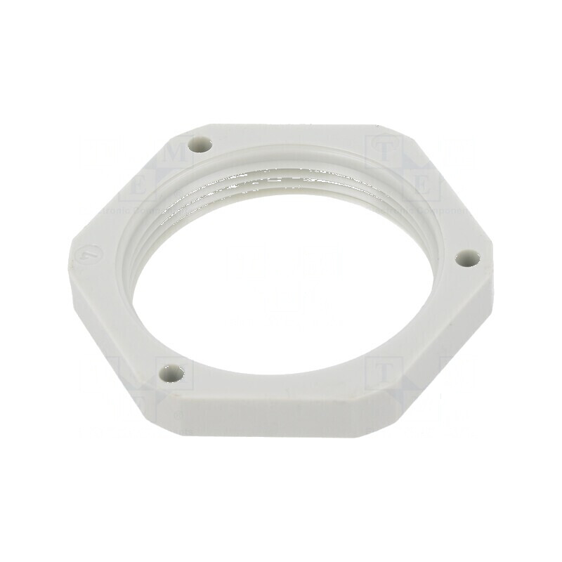 Piuliță PG29 din polistiren, grosime 7mm, cheie 46mm, gri deschis | Electronic-mag.ro | Componente Electronice Piuliță PG29 din polistiren, grosime 7mm, cheie 46mm, gri deschis | Electronic-mag.ro | Componente Electronice