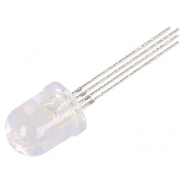 LED 10mm Convex Verde/Albastru/Galben 30° - Lumină Frontala de Înaltă Calitate | Electronic-mag.ro | Componente Electronice