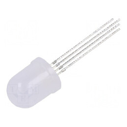 LED 10mm Verde/Albastru/Galben 180° Convex - Lumină Frontală pentru Proiecte Electrice | Electronic-mag.ro | Componente Electronice