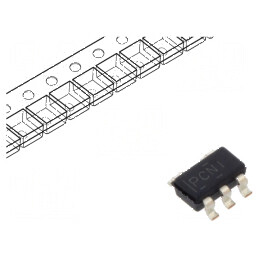 Stabilizator de tensiune LDO nereglabil 3,3V 0,1A SOT23-5 - IC electronic de înaltă precizie | Electronic-mag.ro | Componente Electronice