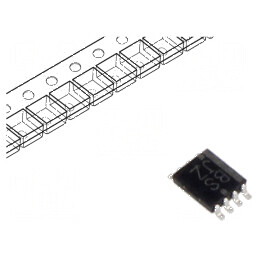 Comutator Analogic SPST IC Ch: 2 VSSOP8 1,65V - 5,5VDC | Electronic-mag.ro | Componente Electronice