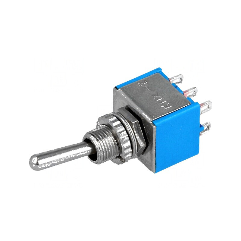 Comutator basculant DPDT ON-ON 2 poziții 3A/250VAC cu terminale pentru lipit | Electronic-mag.ro | Componente Electronice Comutator basculant DPDT ON-ON 2 poziții 3A/250VAC cu terminale pentru lipit | Electronic-mag.ro | Componente Electronice