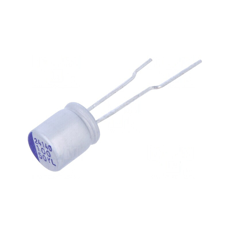 Condensator Hibrid THT 100uF -55÷125°C, Dimensiune Carcasă Ø8x9,5mm | Electronic-mag.ro | Componente Electronice Condensator Hibrid THT 100uF -55÷125°C, Dimensiune Carcasă Ø8x9,5mm | Electronic-mag.ro | Componente Electronice