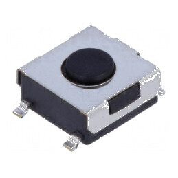 Microîntrerupător TACT SPST-NO 0,05A/24VDC SMT - Pozitie 2, Fara Contacte | Electronic-mag.ro | Componente Electronice