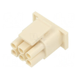 Conector cablu-cablu/PCB natural, mufă tată/mamă, PIN 6, 600V - Conexiune electrică de înaltă performanță | Electronic-mag.ro | Componente Electronice