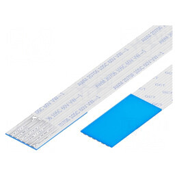 Bandă FFC Fire 1mm - Cablu Flexibil cu 6 Pini, Contacte pe Partea Opusă | Electronic-mag.ro | Componente Electronice