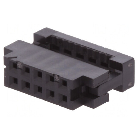 Conector IDC Mufă Mamă 10 PIN Fără Presare Cabluri IDC | Electronic-mag.ro | Componente Electronice