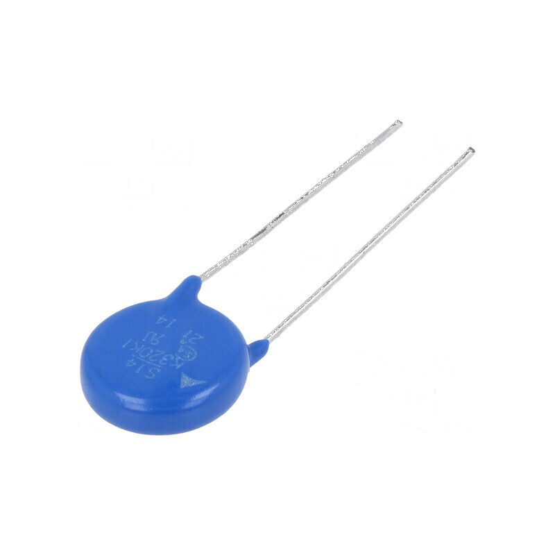 Varistor Oxid de Metal THT 320VAC 420VDC 510V 6000A 150J pentru Protecția Circuitelor Electrce | Electronic-mag.ro | Componente Electronice