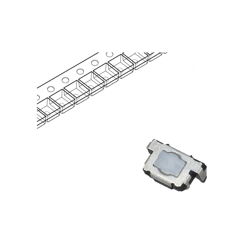 Microîntrerupător TACT SPST 2 Pozitii 0,02A 12VDC SMT 3,5mm | Electronic-mag.ro | Componente Electronice Microîntrerupător TACT SPST 2 Pozitii 0,02A 12VDC SMT 3,5mm | Electronic-mag.ro | Componente Electronice