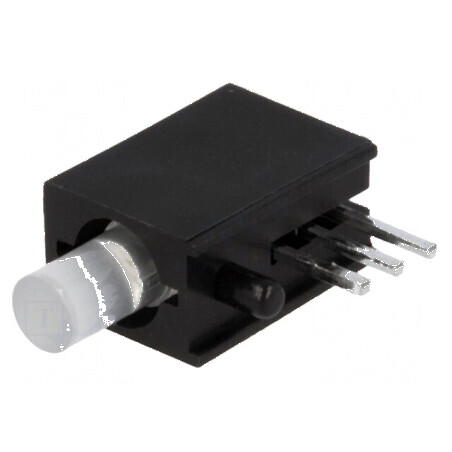 LED Bicolor 3mm în Carcasă - 1 Diode Roșie/Verde 20mA 100° | Electronic-mag.ro | Componente Electronice