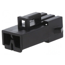 Conector Automotive Mufă Tată JPT pe Cablu PIN 2 Neagră pentru Sisteme Electrice Auto | Electronic-mag.ro | Componente Electronice