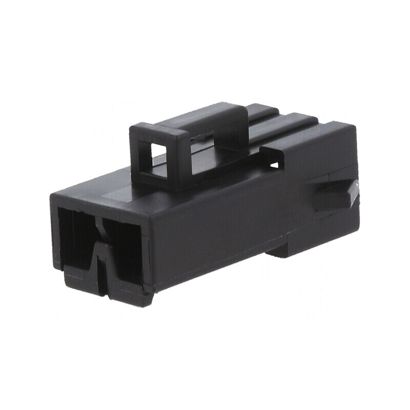 Conector Automotive Mufă Tată JPT pe Cablu PIN 2 Neagră pentru Sisteme Electrice Auto | Electronic-mag.ro | Componente Electronice