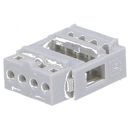 Conector IDC Mufă Mamă 4 PIN THT 2,54mm Cositorit - Componentă Electronică de Înaltă Calitate | Electronic-mag.ro | Componente Electronice