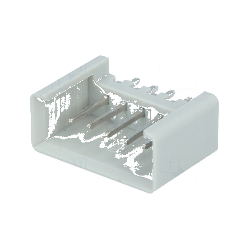 Conector IDC soclu tată 5 PIN THT cositorit 2,54mm - Componente electronice de înaltă calitate | Electronic-mag.ro | Componente Electronice