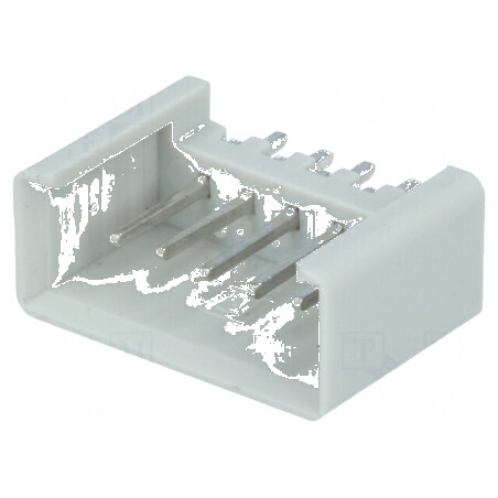 Conector IDC soclu tată 5 PIN THT cositorit 2,54mm - Componente electronice de înaltă calitate | Electronic-mag.ro | Componente Electronice