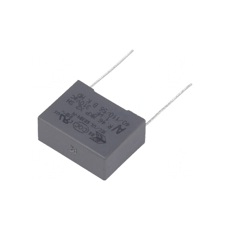 Condensator polipropilenă X2 R46 310V 1uF - Dimensiuni 26,5x11x20mm | Electronic-mag.ro | Componente Electronice