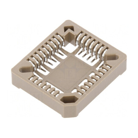 "Soclu PLCC32 SMT pentru circuite integrate, bronz-fosfor, cositorit - Compatibilitate profesională" | Electronic-mag.ro | Componente Electronice
