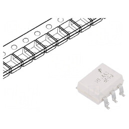 Optocuplor SMD cu 1 Canal, 7,5kV, 20% CTR la 10mA, Tranzistori de Ieșire | Electronic-mag.ro | Componente Electronice
