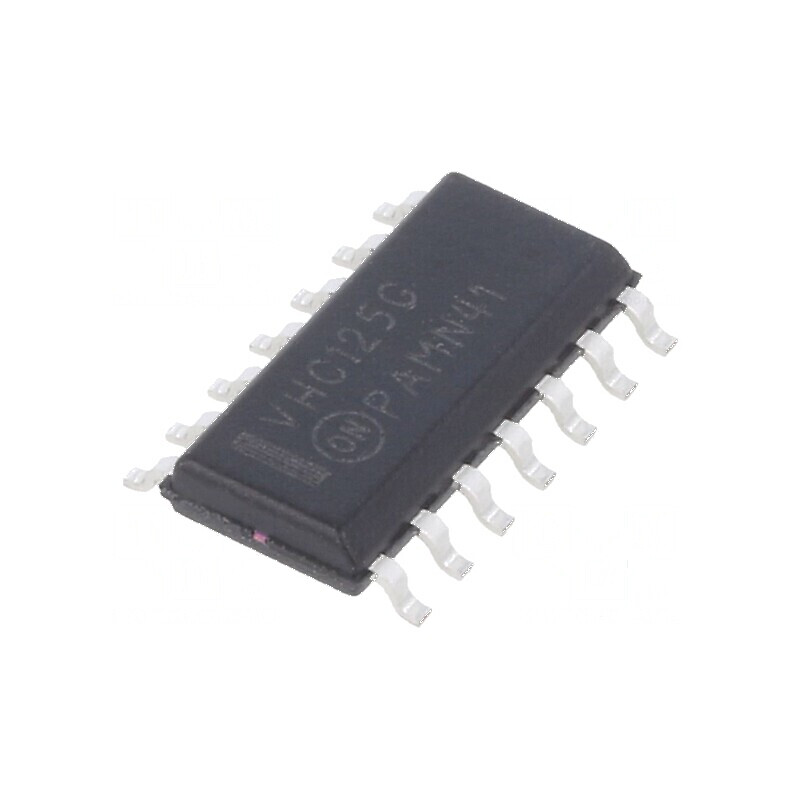 "IC Digital cu 3 Stări, Bus Buffer, 4 Canale, 2 Intrări, CMOS, SMD SOIC14" | Electronic-mag.ro | Componente Electronice