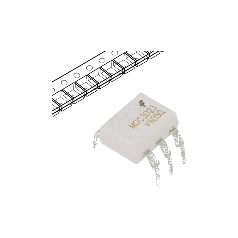 Optotriac MOC302XM 4,17kV Triac DIP6 - Componentă Electronică de Control al Puterii | Electronic-mag.ro | Componente Electronice Optotriac MOC302XM 4,17kV Triac DIP6 - Componentă Electronică de Control al Puterii | Electronic-mag.ro | Componente Electronice