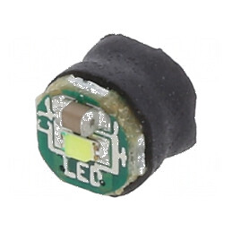 LED Alb Rece 10000K 120° Ø4,8mm 20mA 550mcd - Lumină de Înaltă Performanță | Electronic-mag.ro | Componente Electronice