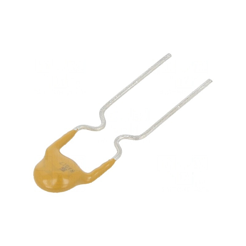 Siguranţă polimerică PTC 170mA 60VDC THT 7,4x3,1x12,7mm CuFe - Componentă electronică de protecție | Electronic-mag.ro | Componente Electronice Siguranţă polimerică PTC 170mA 60VDC THT 7,4x3,1x12,7mm CuFe - Componentă electronică de protecție | Electronic-mag.ro | Componente Electronice