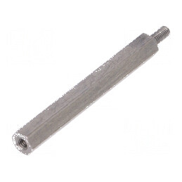 Piuliță Distanțieră Filetată Hexagonală 40mm, Filet Intern M2.5 | Electronic-mag.ro | Componente Electronice